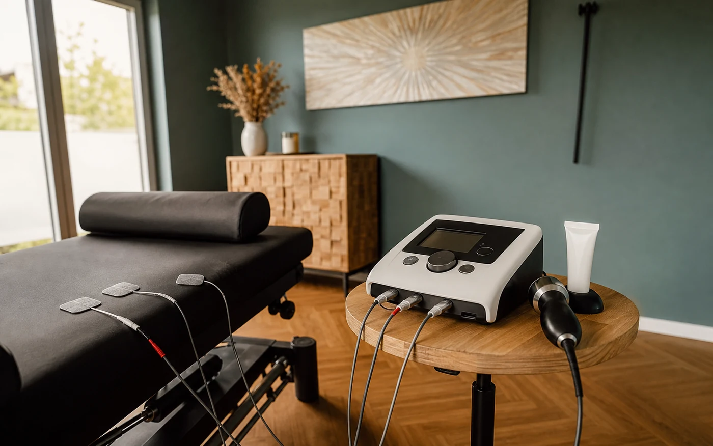 Therapieraum für Iontophorese bei T Adler Physiotherapie