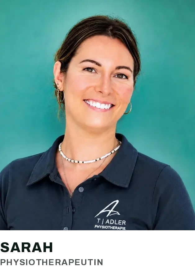 Sarah, Physiotherapeutin bei T Adler Physiotherapie